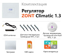 ZONT Climatic 1.3 Погодозависимый автоматический GSM / Wi-Fi регулятор (1 ГВС + 3 прямых/смесительных) с доставкой в Воронеж